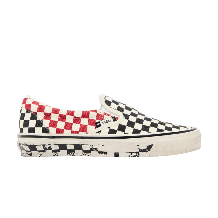 Vans LX Classic Slip-On 98 Act Of Disagreement 'Black Checkerboard'