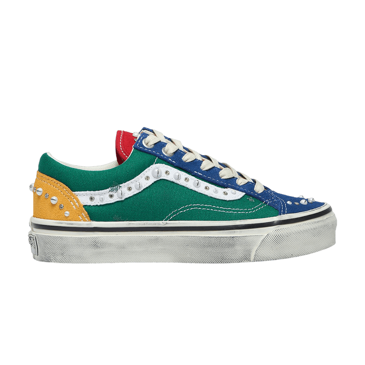Vans Premium Old Skool 36 Pearlized Yacht Club Big Kids 'Green/Multicolor'