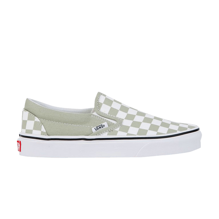 Vans Slip-On 'Checkerboard Desert Sage'