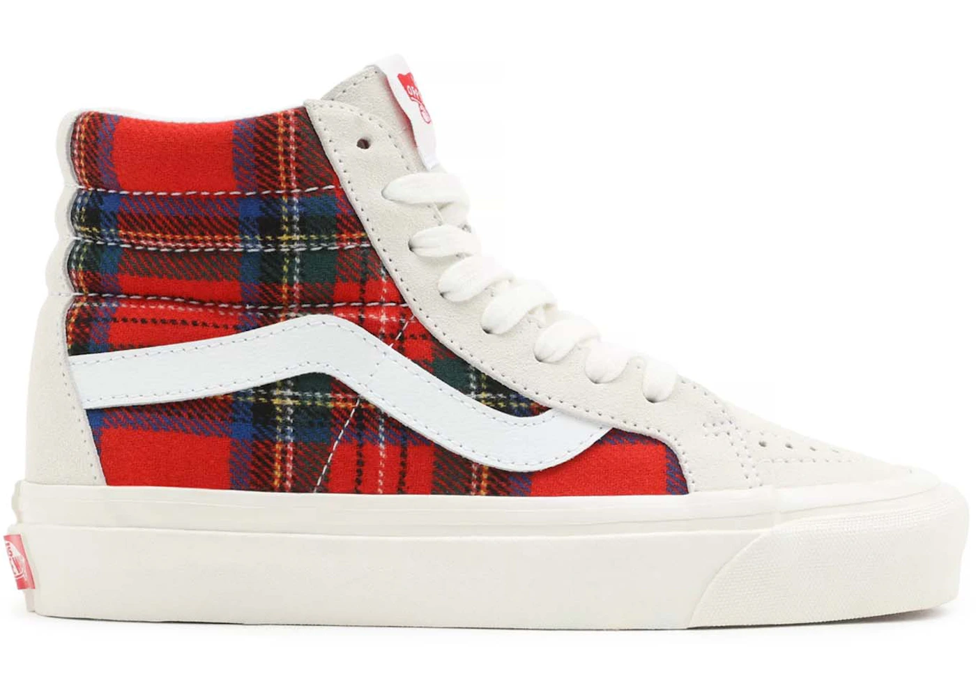 Vans Sk8-Hi 38 DX Anaheim Factory Pendleton Tartan
