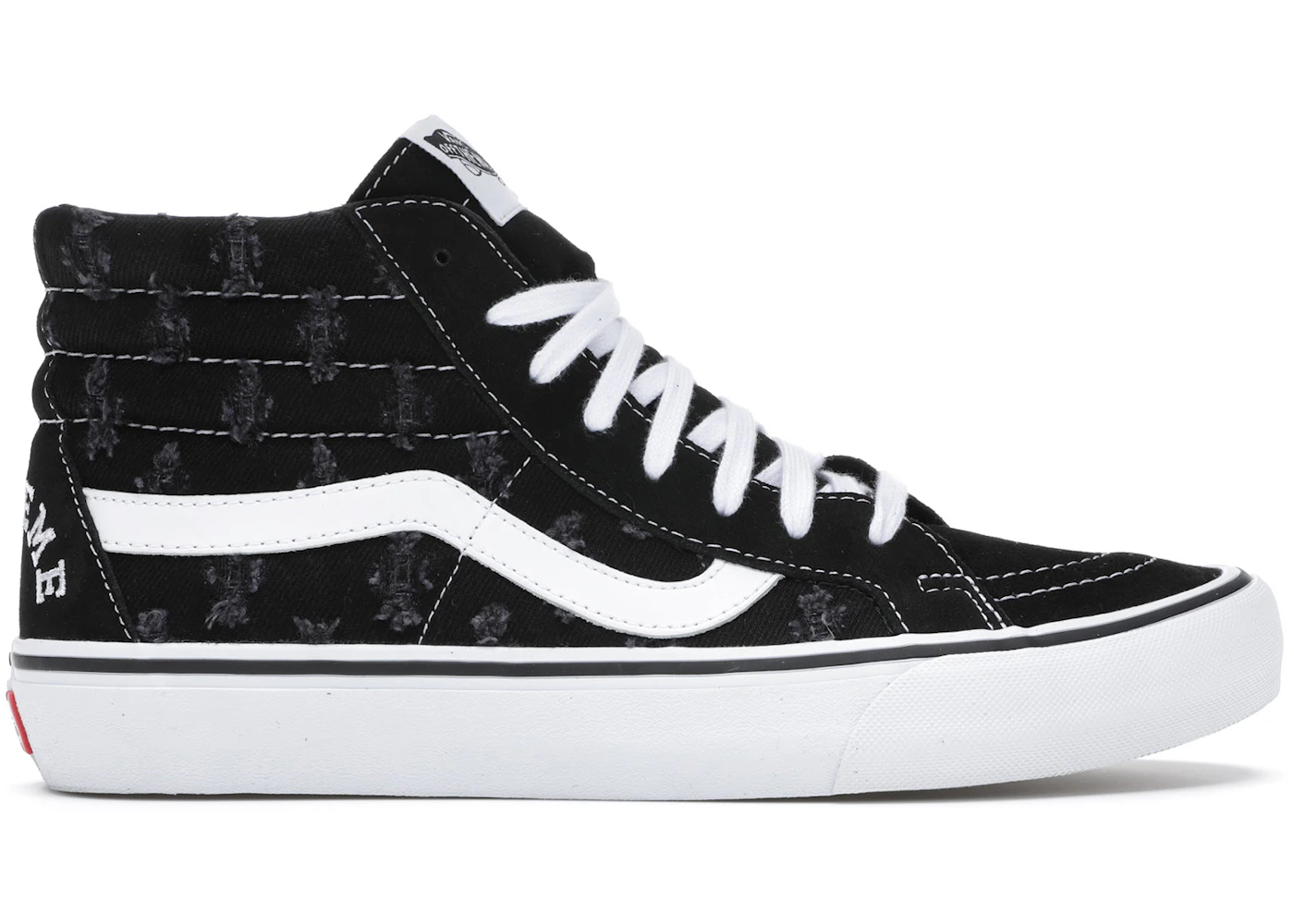 Vans Sk8-Hi Supreme Hole Punch Denim Black