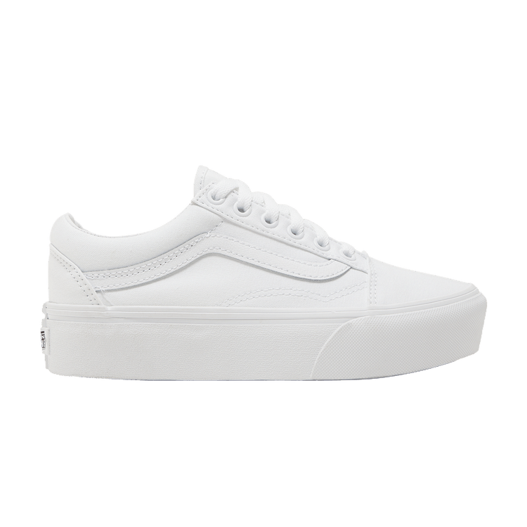 Vans Old Skool Platform 'True White'