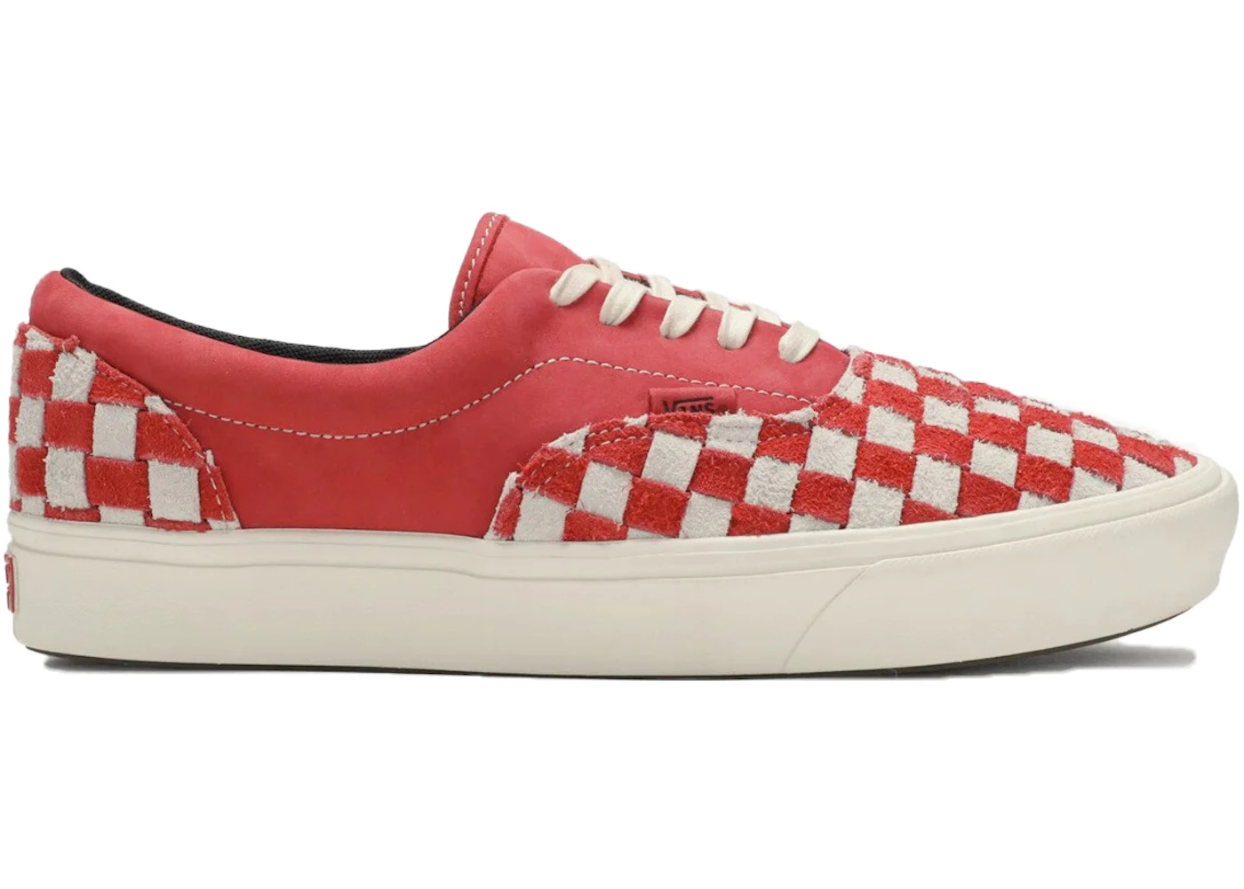 Vans Comfycush Era XL Racing Red Chenille Checkerboard