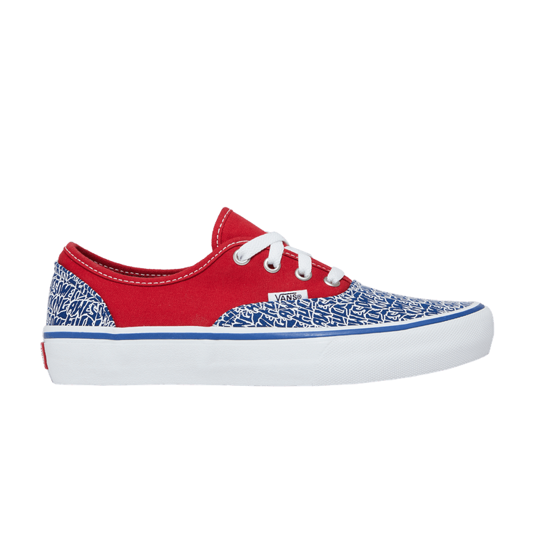 Fucking Awesome x Vans Authentic C Pro 'Red Blue'