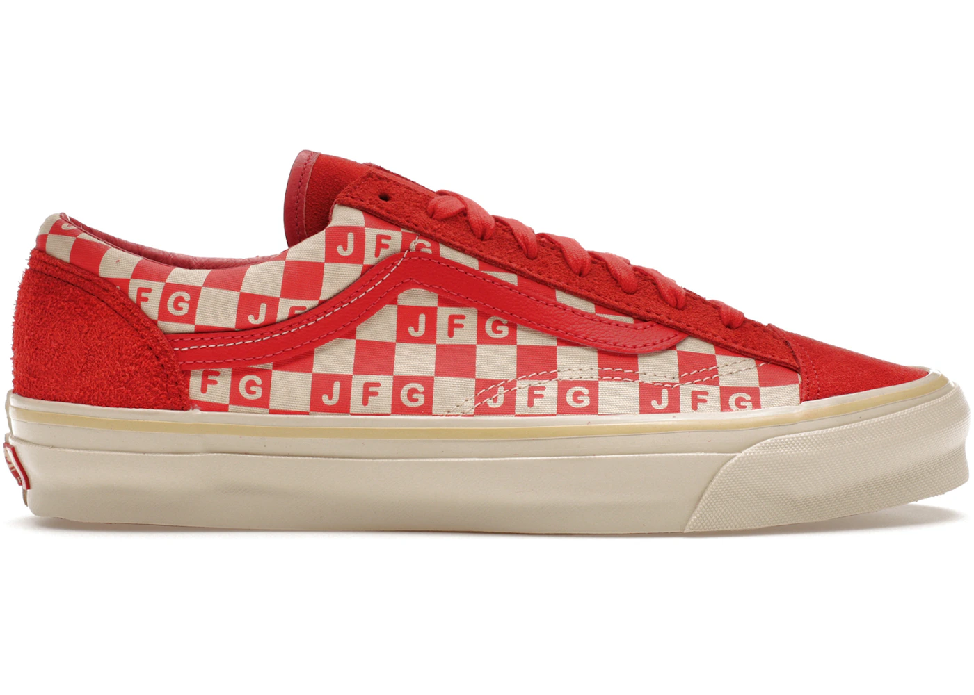 Vans Vault OG Style 36 LX Joe Freshgoods The Honeymoon Stage Red