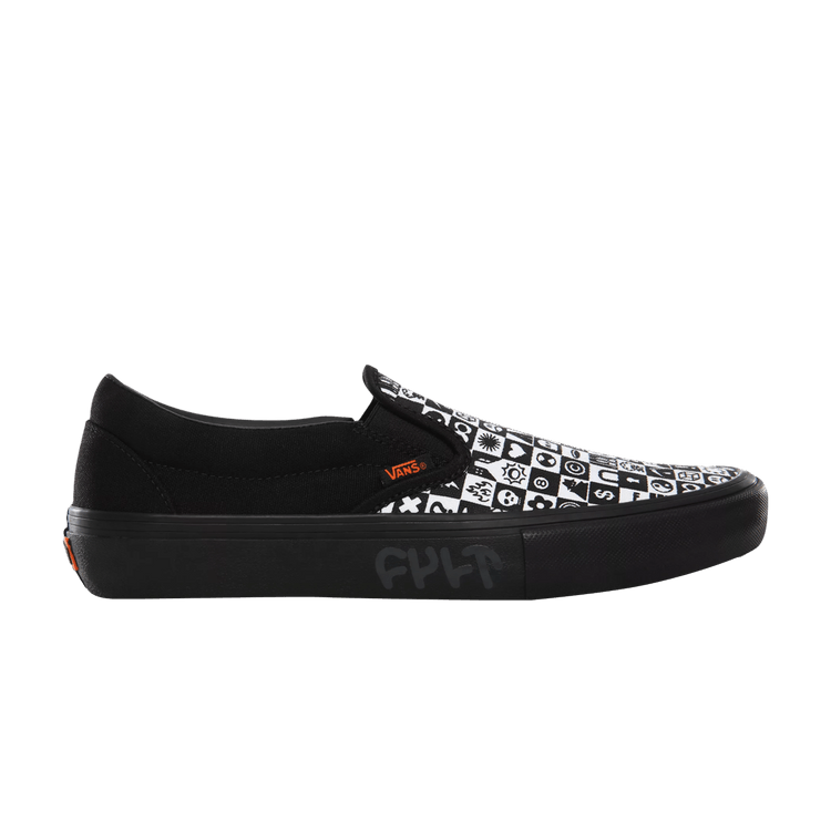 Cult x Vans Slip-On Pro 'Black Checkerboard'