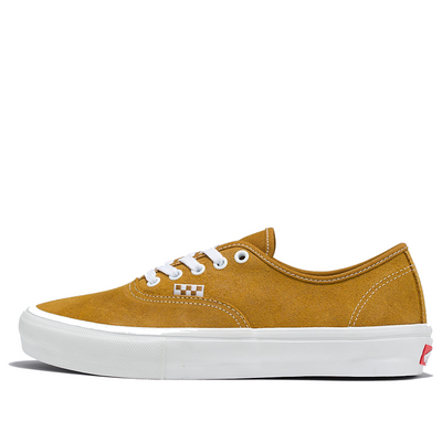 Vans Skate Authentic Leather 'Brown White'
