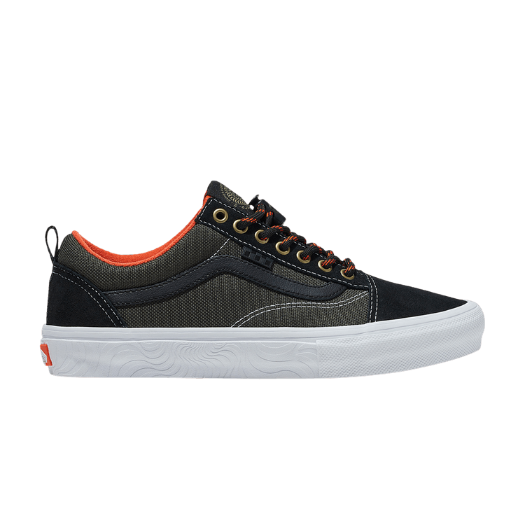 Spitfire Wheels x Vans Skate Old Skool 'Black Flame'