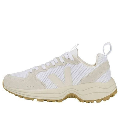 (WMNS) VEJA Venturi Suede Lace-Up 'White Pierre Natural'
