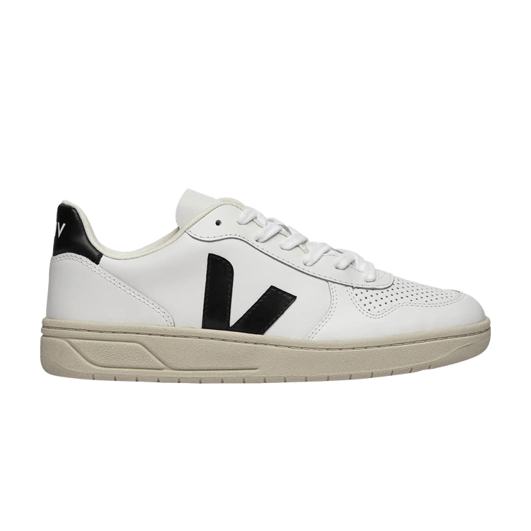 Veja V-10 Leather 'Extra White Black'