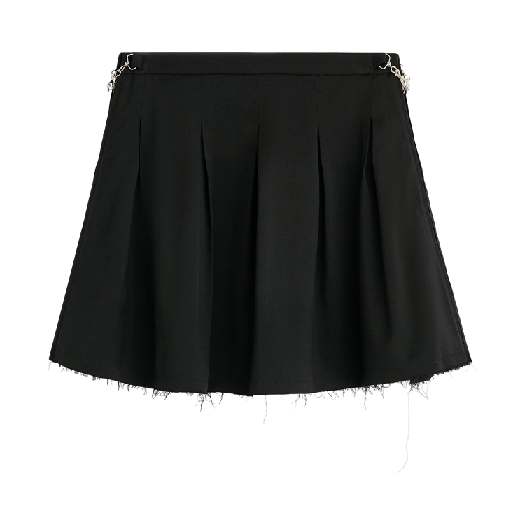 Our Legacy Object Skirt 'Black Worsted Wool'