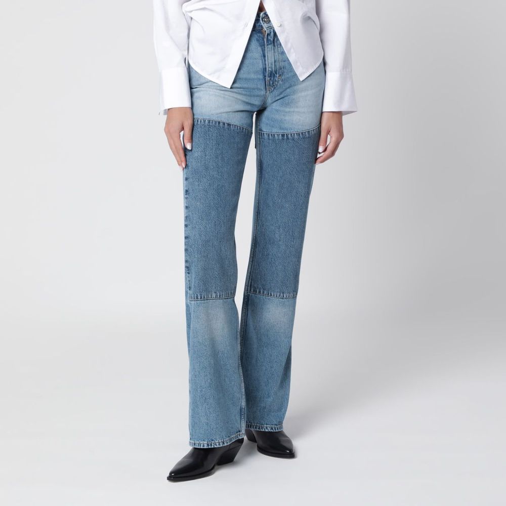 Our Legacy Panelled Straight-Leg Jeans