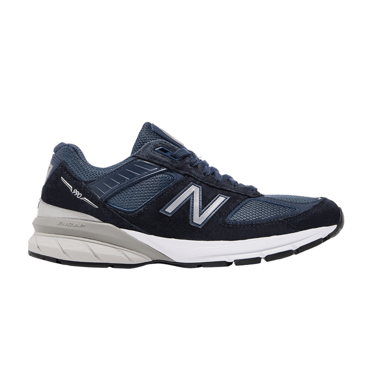 New Balance Wmns 990v5 Made in USA 'Navy Silver'