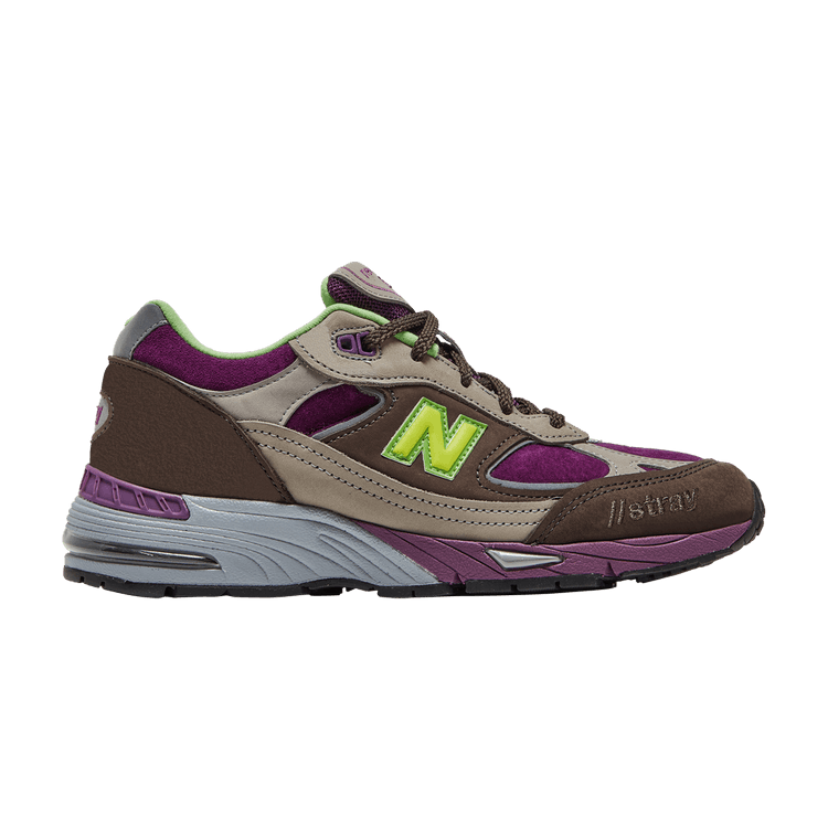 Stray Rats x New Balance Wmns 991 Made in England 'Purple Green'