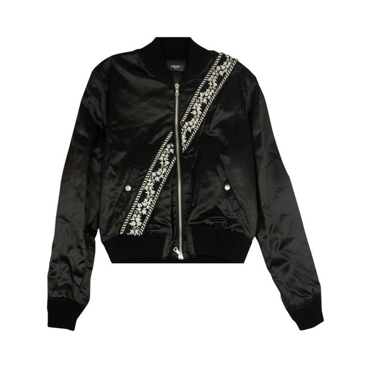 Amiri Guitar Strap Bomber Jacket 'Black'
