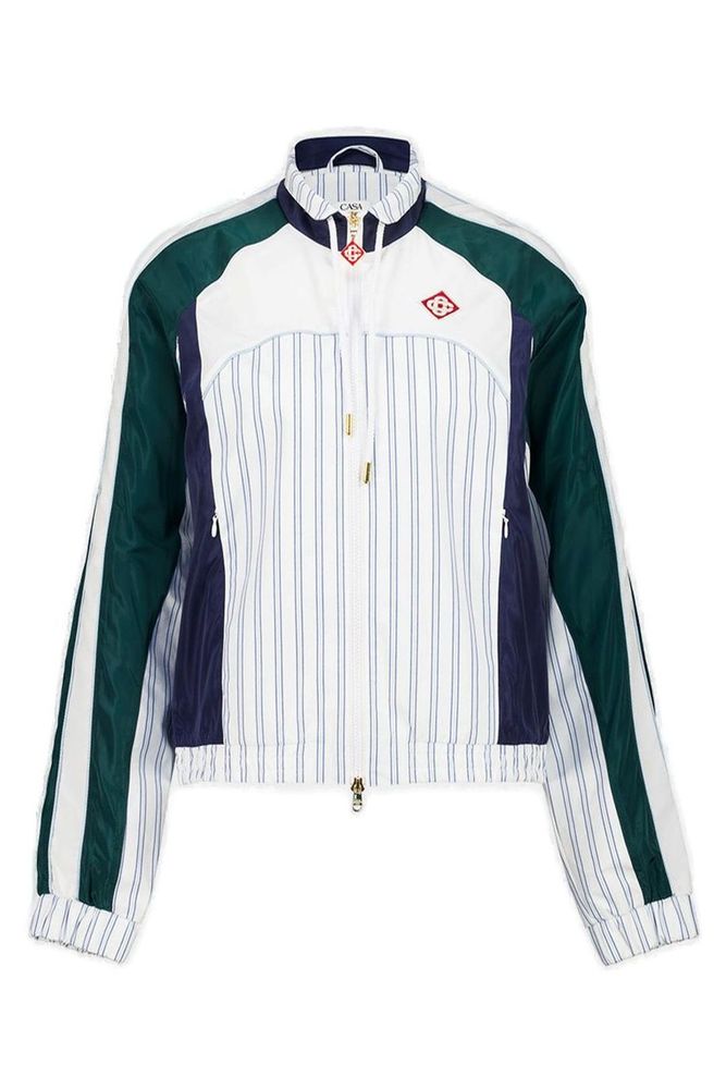 Casablanca Pinstripe Panelled Track Jacket