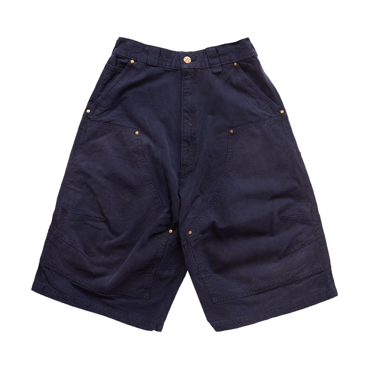 Willy Chavarria Stockton Double Knee Short 'Peacoat'