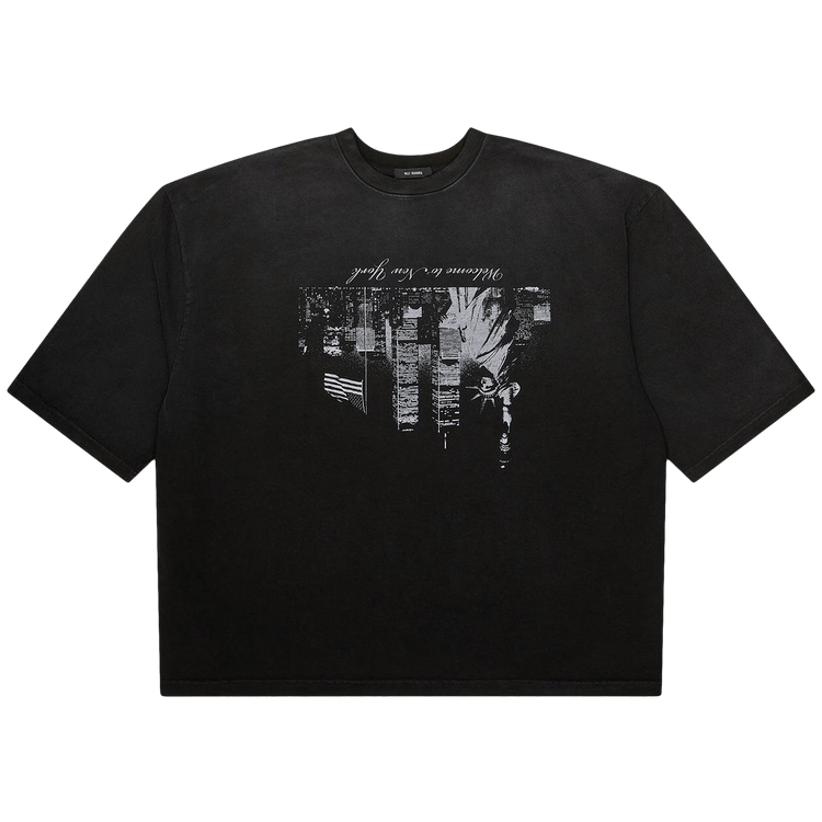 Willy Chavarria Welcome To NY Buffalo Tee 'Black'