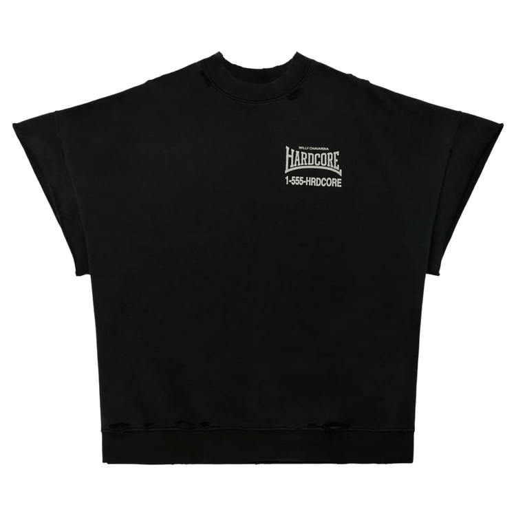 Willy Chavarria Hardcore Muscle Tee 'Black'