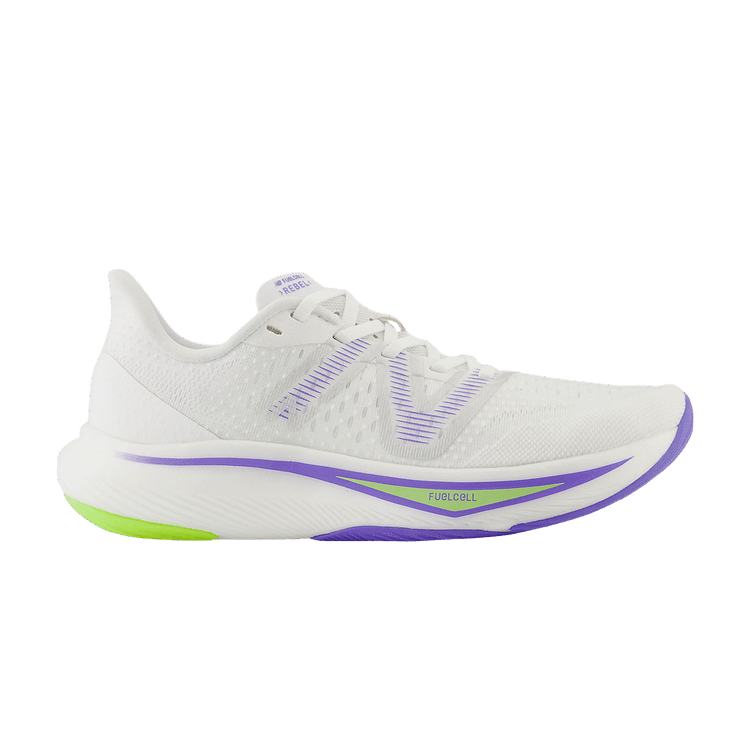 New Balance Wmns FuelCell Rebel v3 'White Electric Indigo'