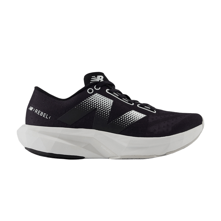 New Balance Wmns FuelCell Rebel v4 Wide 'Black White Grey Matter'