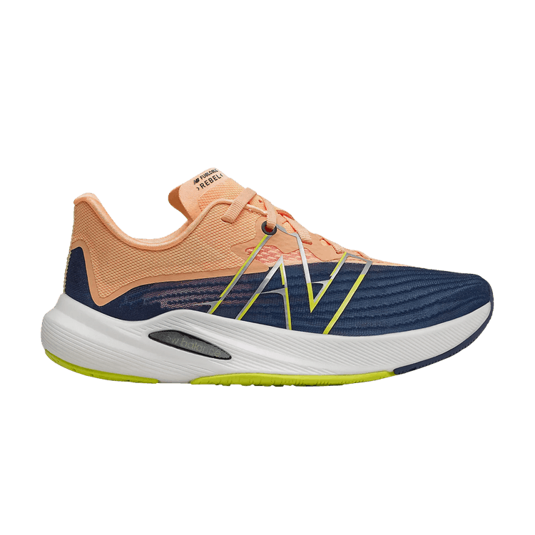 New Balance Wmns FuelCell Rebel v2 'Night Tide Light Mango'