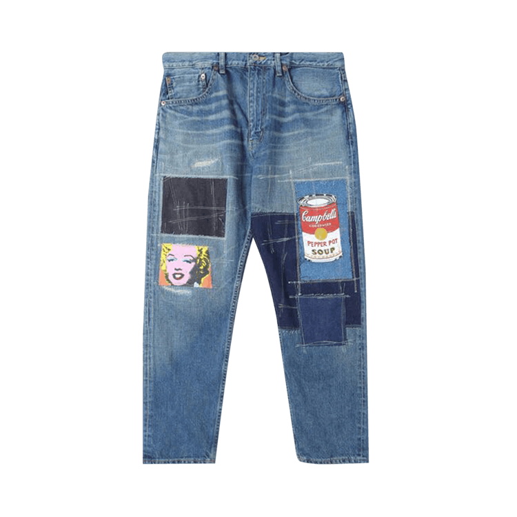 Junya Watanabe Andy Warhol Patchworks Selvedge Denim 'Indigo'
