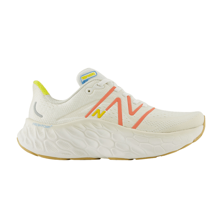 New Balance Wmns Fresh Foam X More v4 'Sea Salt Gulf Red'