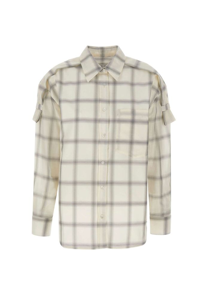 Iro Softy Checked Oversized Shirt