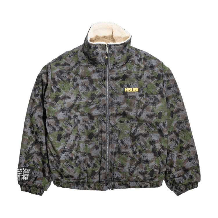 Ksubi Reversible Puffer Jacket 'Multicolor'
