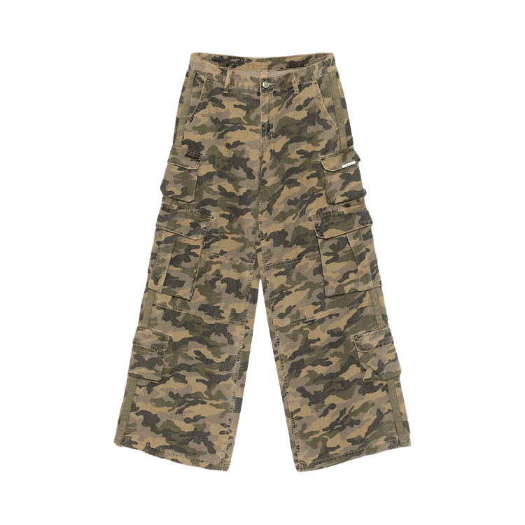 Ksubi Dropout Cargo Pant 'Green Camo'