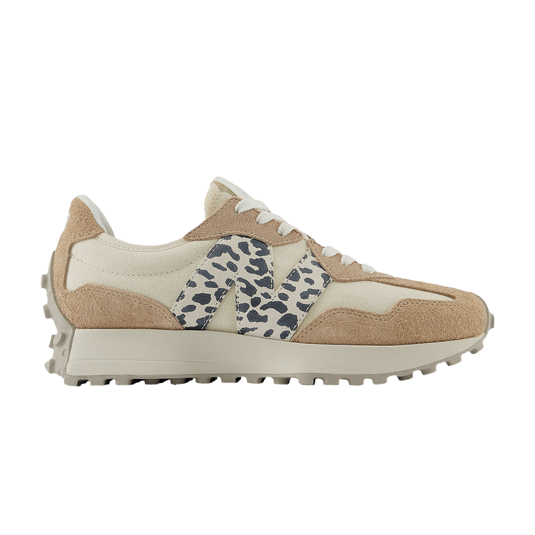 New Balance Wmns 327 'Flat Taupe Linen Leopard'