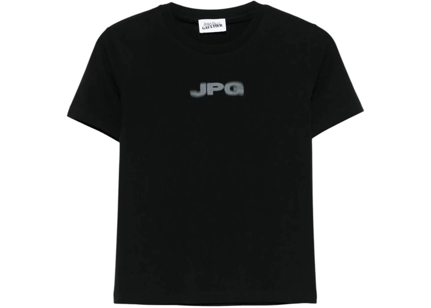 Jean Paul Gaultier Women's Printed Jpg Tee Shirt Black