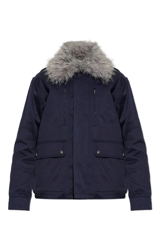 Zadig & Voltaire Faux Fur Collar Jacket