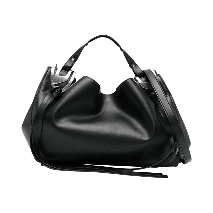 Diesel Knot-D Top Handle Shoulder Bag 'Black'
