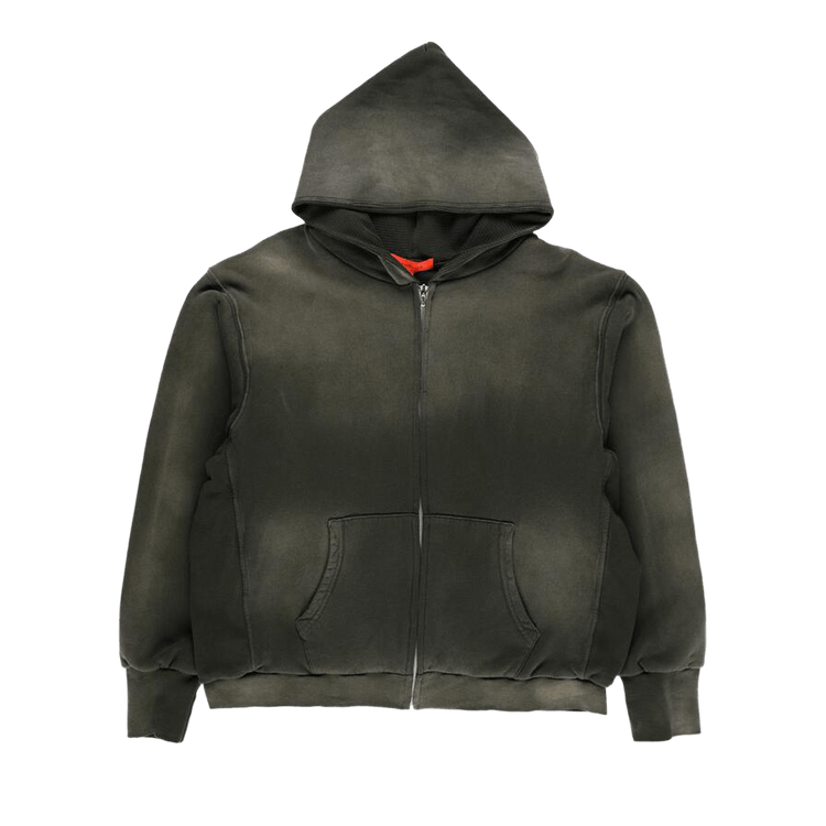 XHIBITION Souvenir Thermal Lined Zip Hoodie 'Elm'