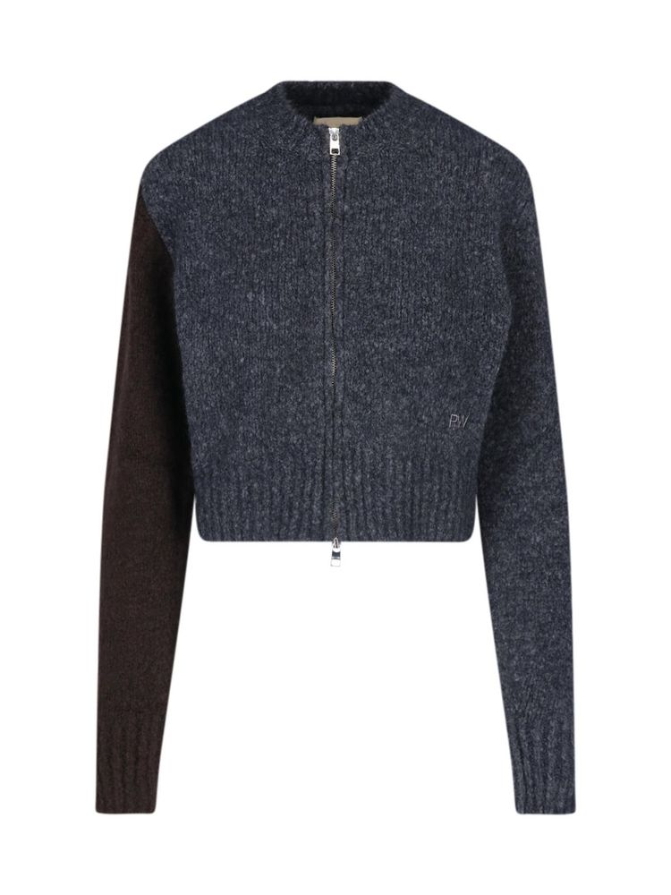 Paloma Wool Zip-Up Cropped Cardigan