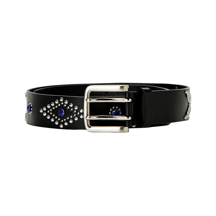 XHIBITION Zebra Studded Belt 'Black/Zebra'