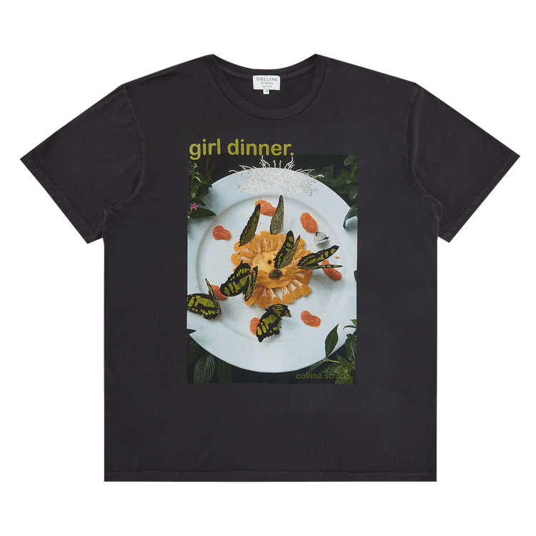 Collina Strada Rhinestone Graphic Tee - Girls Dinner