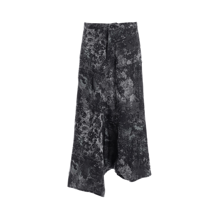 Y's O-Asymmetry with Gusset Pants 'Green'