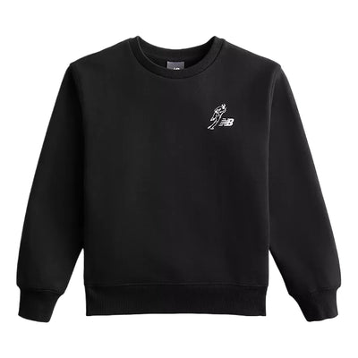 (GS) New Balance x Shohei Logo French Terry Crewneck Asia Sizing 'Caviar'