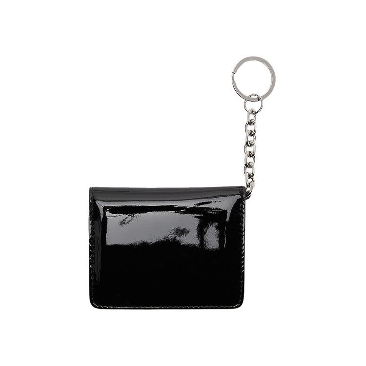 Maison Margiela Patent Keyring Card Holder 'Black'