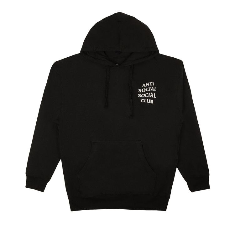 Anti Social Social Club Glitter Blinded Hoodie 'Black'