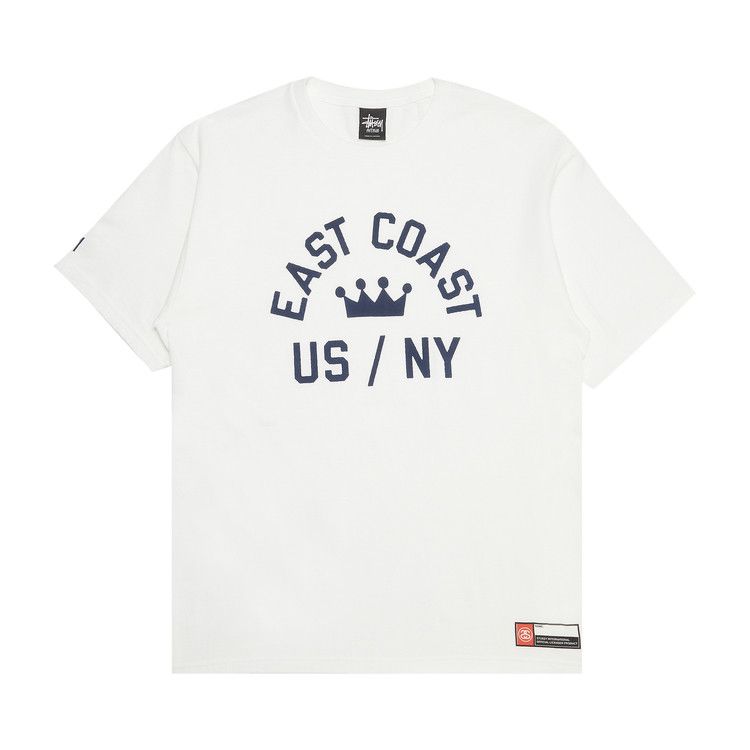 Stussy East Coast Crown US/NY Tee 'White'