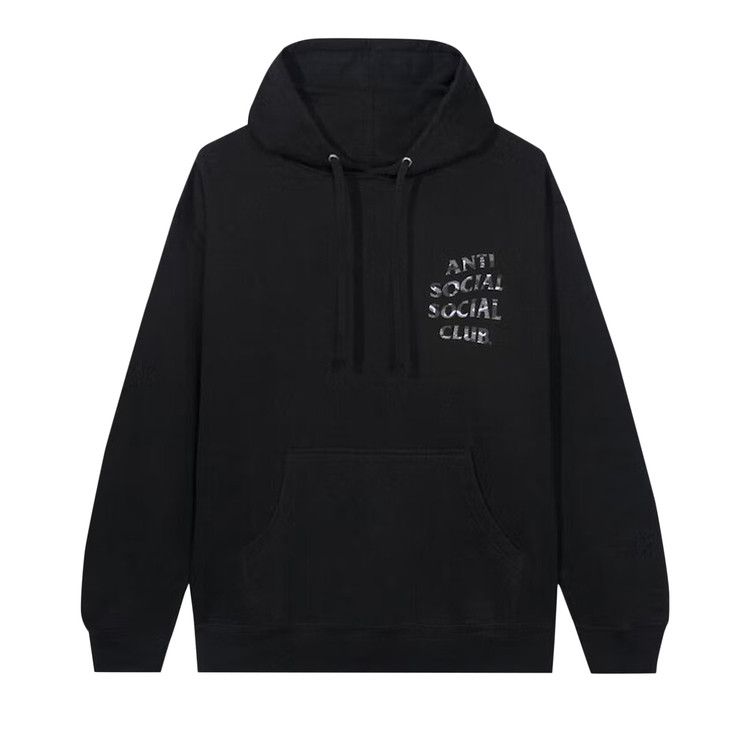Anti Social Social Club Plain Sight Hoodie 'Black Purple'