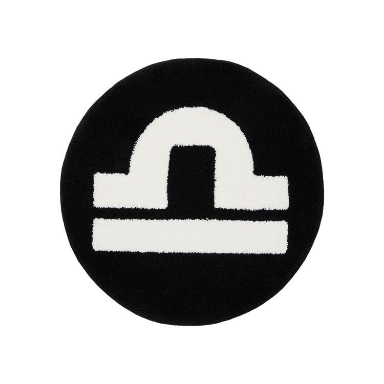 GOAT x Gallery 1950 Horoscope Libra Rug Black/White