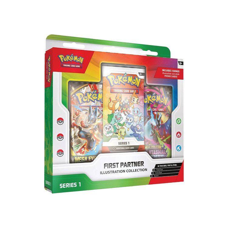 Pokémon First Partner Illustration Collection 2026 (Series 1)