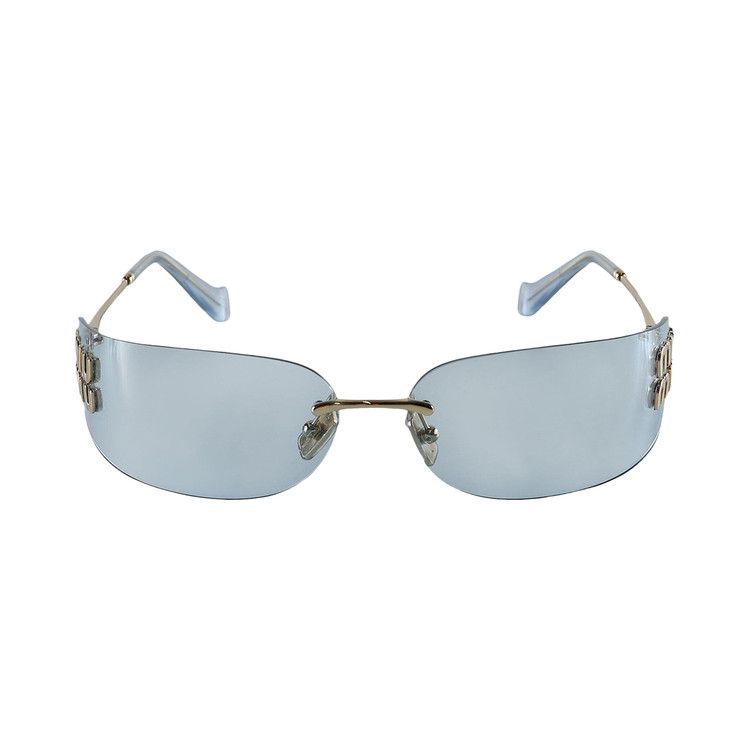 Miu Miu Frameless Sunglasses 'Tan'