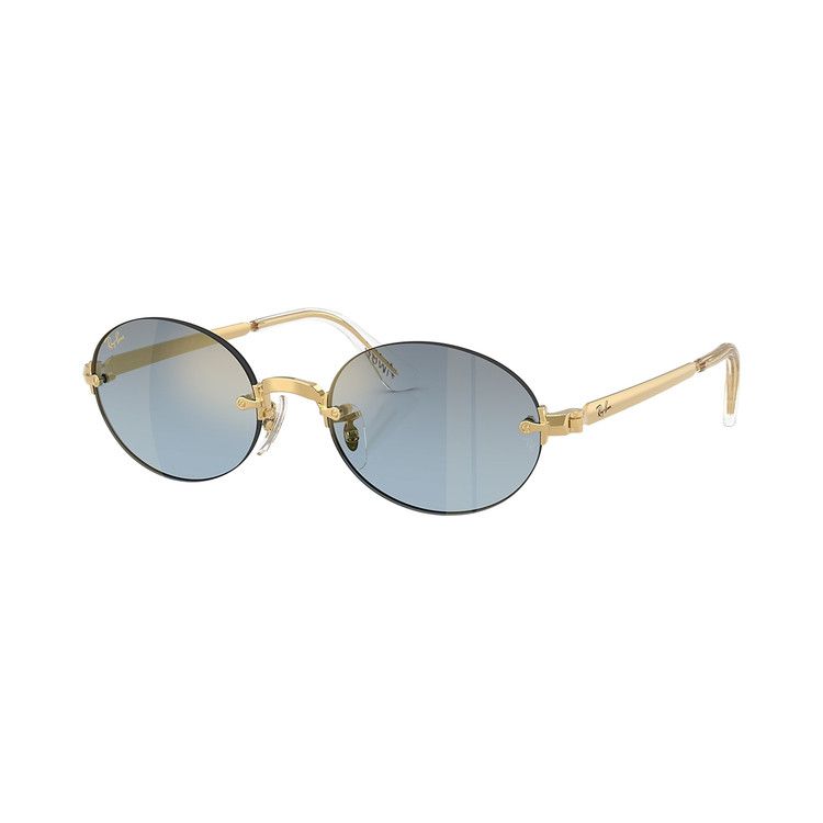 Ray-Ban x A$AP Rocky Wired Metals 'Arista/Blue Gradient/Dark Grey'