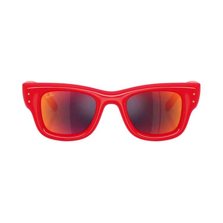 Ray-Ban x A$AP Rocky Wayfarer Puffer 'Red/Brown Mirror'